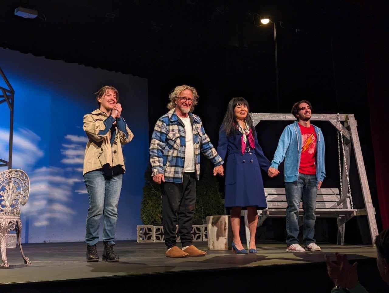 Santiago Henao performing as Hal in Proof