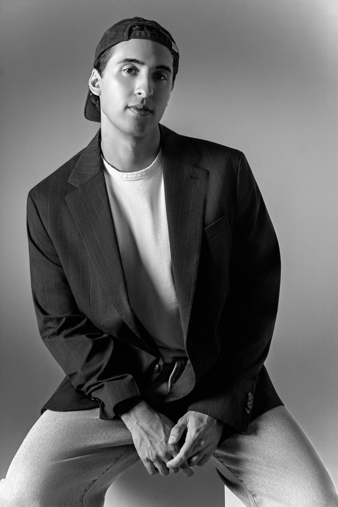 Santiago Henao, portrait in blazer